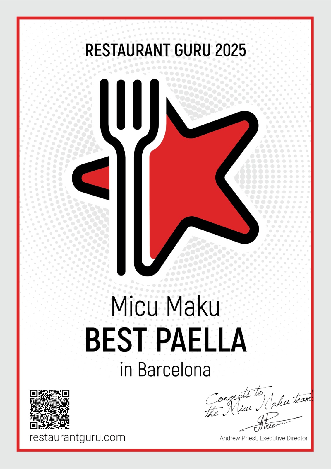 Barselona'daki En İyi Paella Guru